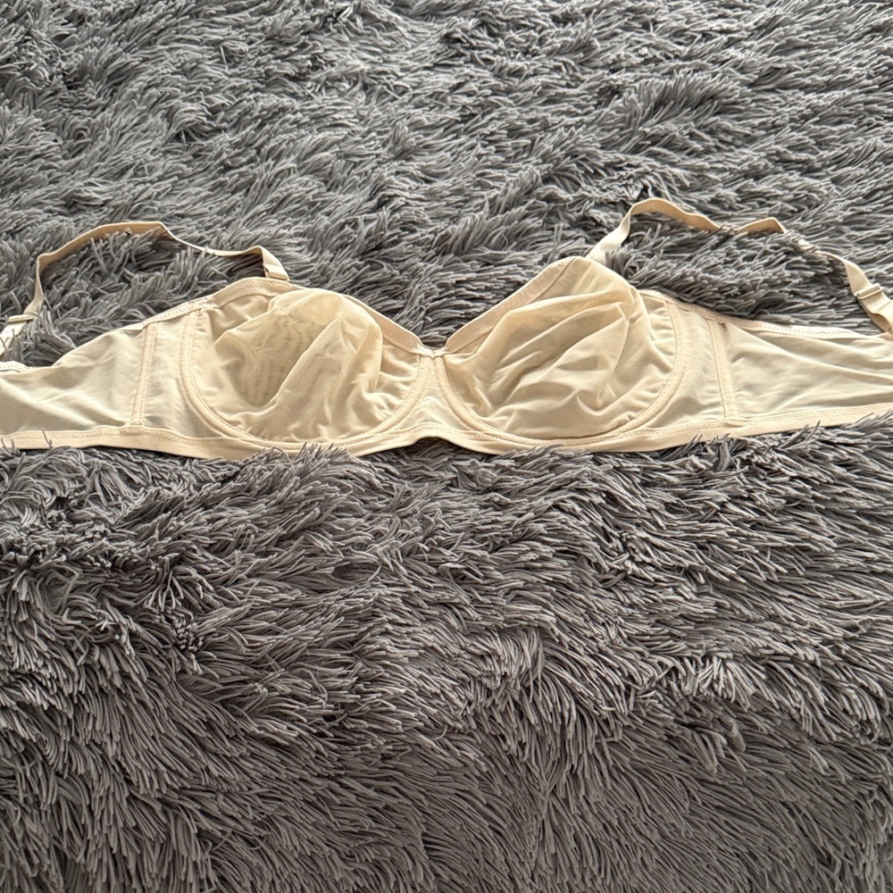 Elegant Cream Underwire Bra